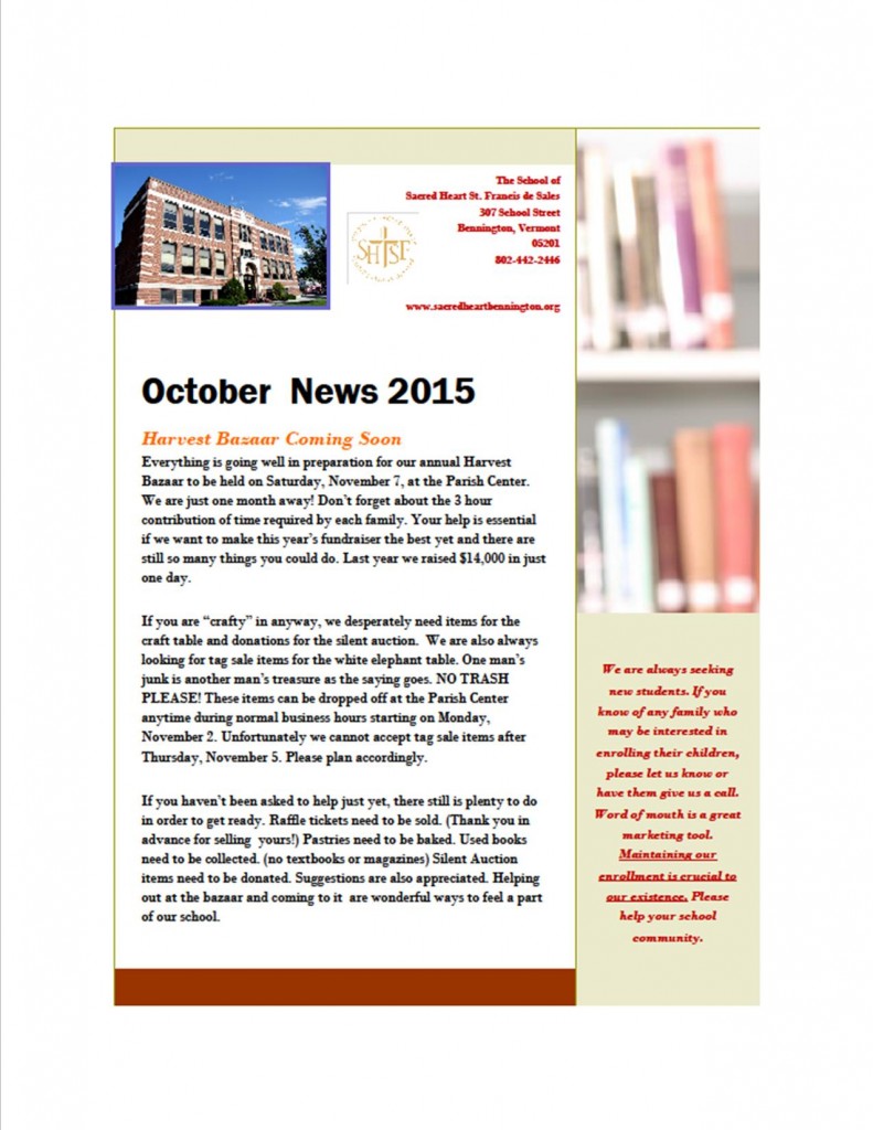 October News Cover