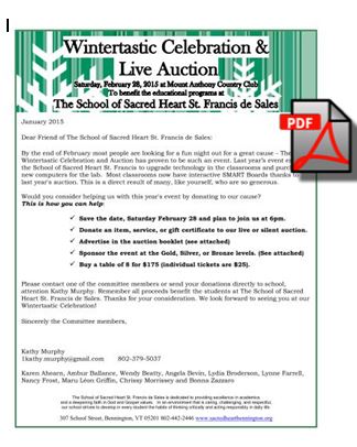 auction letter snip